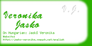 veronika jasko business card